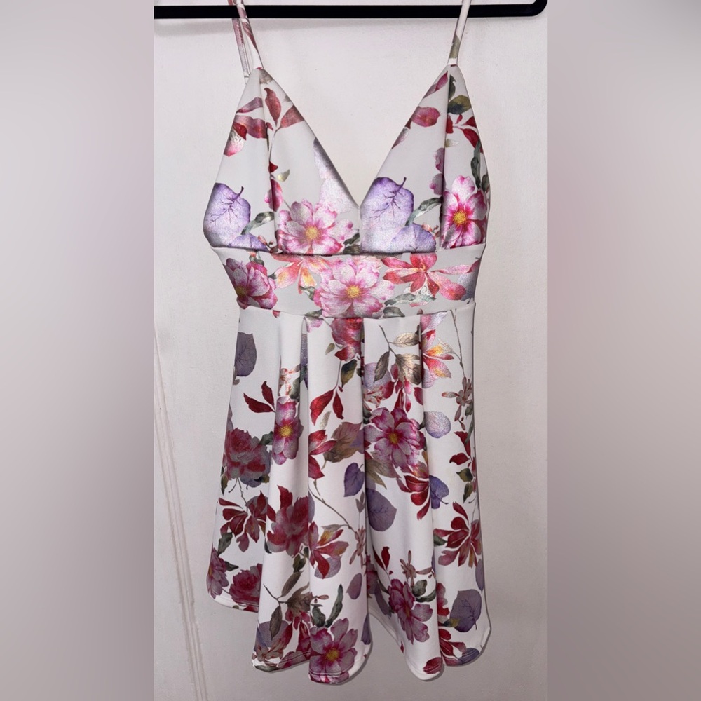 Floral Sleeveless Dress